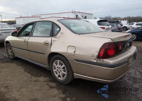 2005 Chevrolet Impala из США, поврежденный, VIN 2G1WF52EX59142215